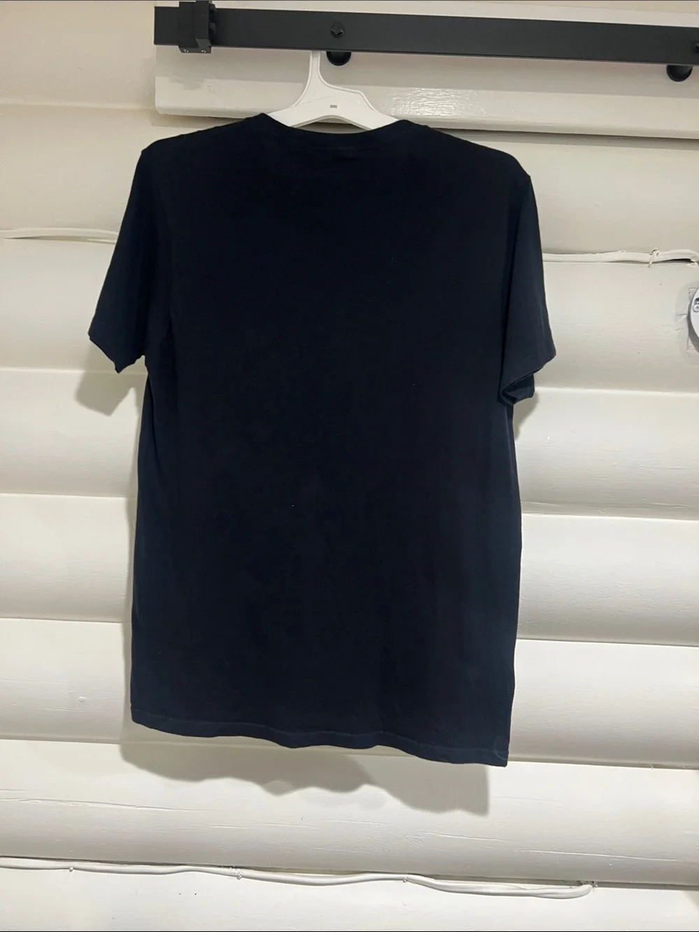 Levi's Black Short-Sleeve Logo Tee with White Script